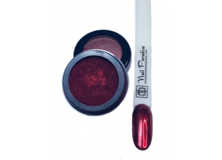 Merry Dancers Mirror Powder - Red chrome